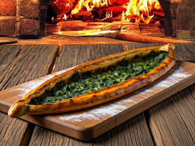 Spinach Pide